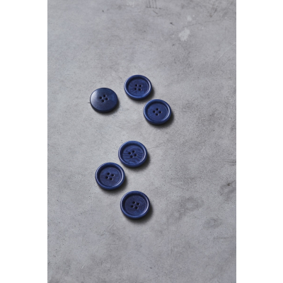 Dish Corozo Button 25 mm - Lapis
