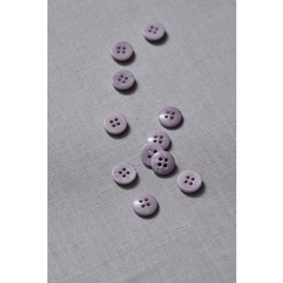 Plain Corozo Button 11 mm - Purple Haze