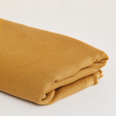 REMNANT 25x150 // Linen/Cotton Twill - Dry Mustard