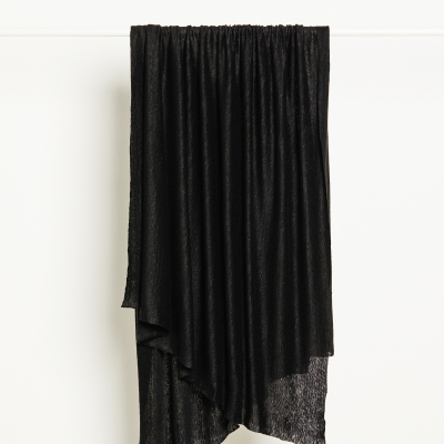 Fine Linen Knit - Black