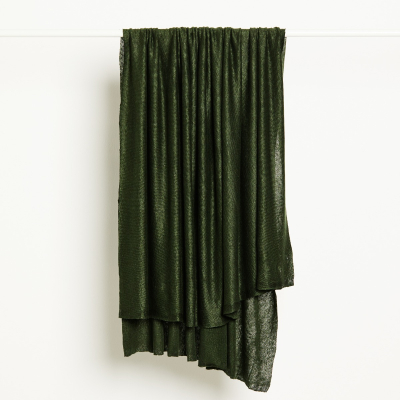 Fine Linen Knit - Green Khaki