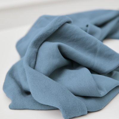 REMNANT  100x170 // Organic Basic Brushed Sweat - Faded Blue