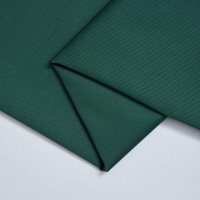 REMNANT  50x130 // Organic Cotton Stretch Twill - Bottle Green