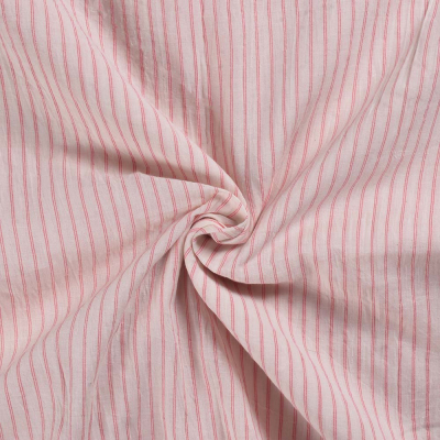 REMNANT  35x110 // Pink Stripe- handwoven cotton