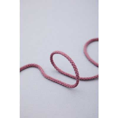 REMNANT  0,9 m // Round Cotton Cord, 5 mm-Rosewood