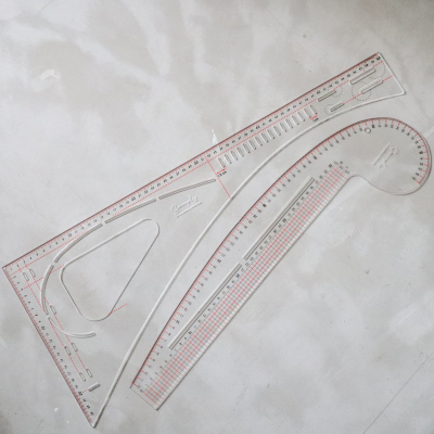Tailor's Curve + Angle Ruler Set