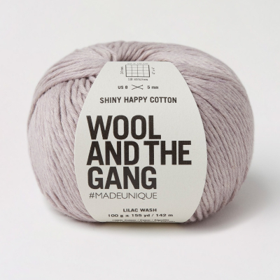 Shiny Happy Cotton - Lilac Wash