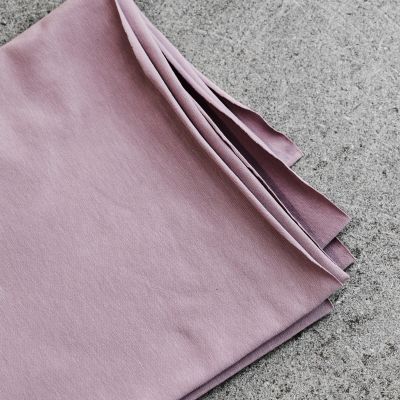 REMNANT  80x170 // Organic Single Stretch Jersey - Lilac