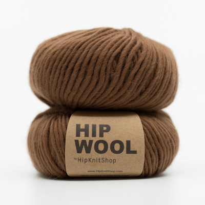 Hip Wool - Teddy Bear Brown