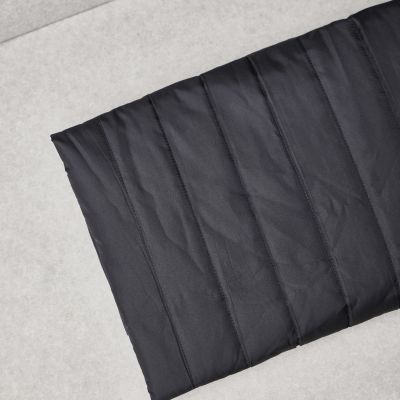 REMNANT  90x140 // Thelma Thermal Quilt - Strip Black