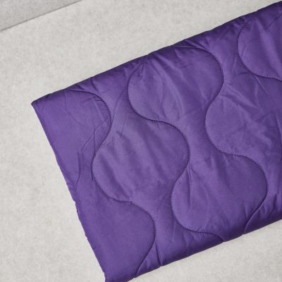 REMNANT  55x150 // Thelma Thermal Quilt - Wave Plum