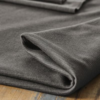 REMNANT  70x150 //Organic Woolen Ottoman - Calm Grey