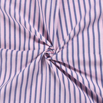 Purple & Pink Stripe- handwoven cotton